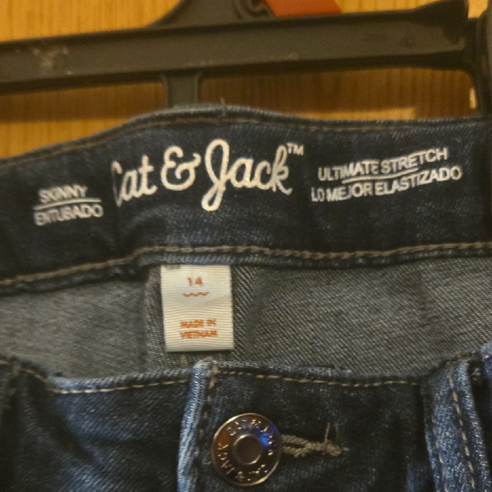 Cat & Jack Ultimate Stretch 14 Gap Super Skinny Size 12 And Universal Thread 26R